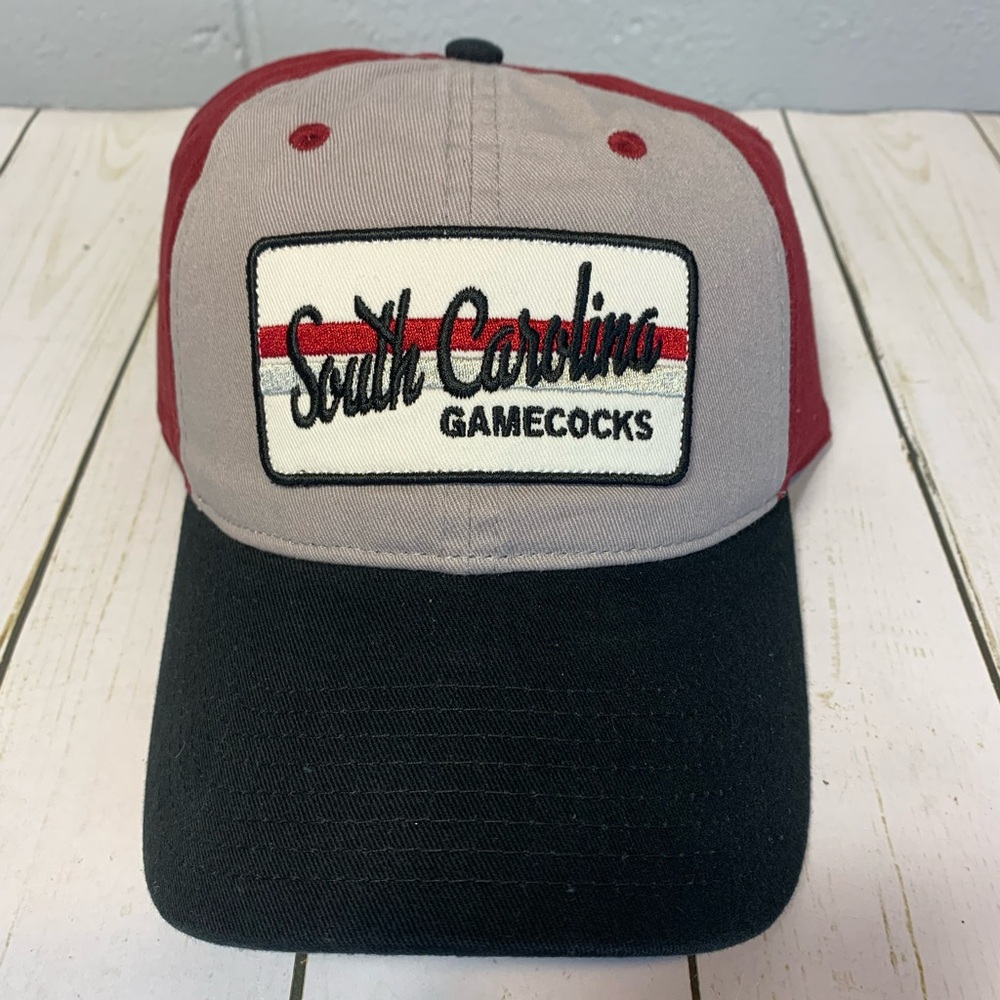 NWT The Game South Carolina Gamecocks Dad Hat Red Black Gray One Size Fits Most
